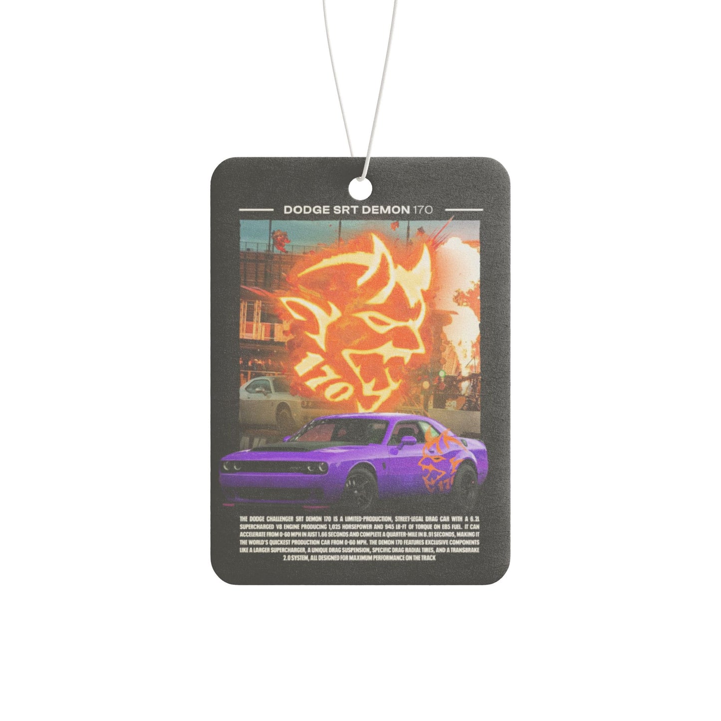 Dodge Demon 170 Car Air Freshener